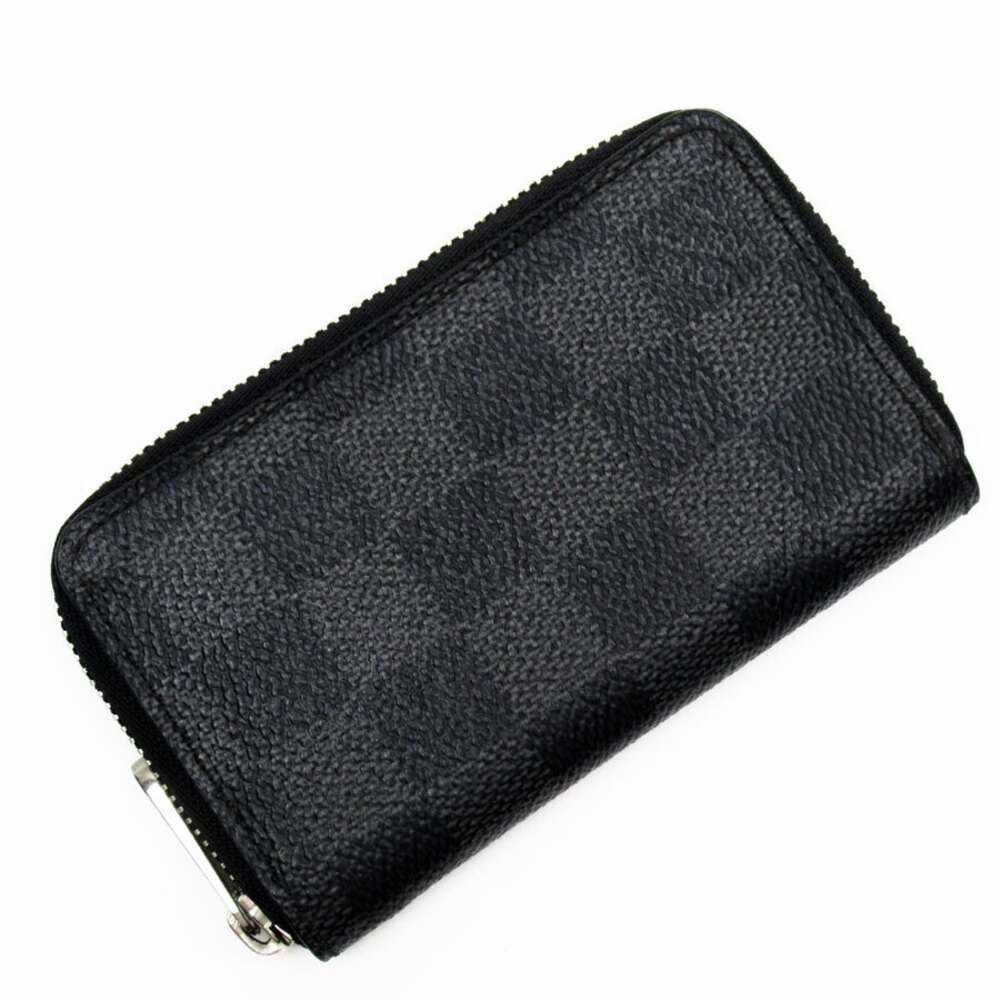 Louis Vuitton Coin Wallet Damier Canvas Dark Graphite Black Gray